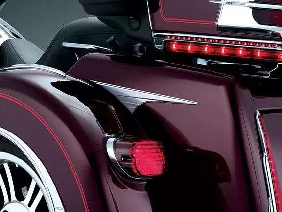 Kuryakyn 7274 Chrome Side Body Accents for Harley Trike Models 11-16