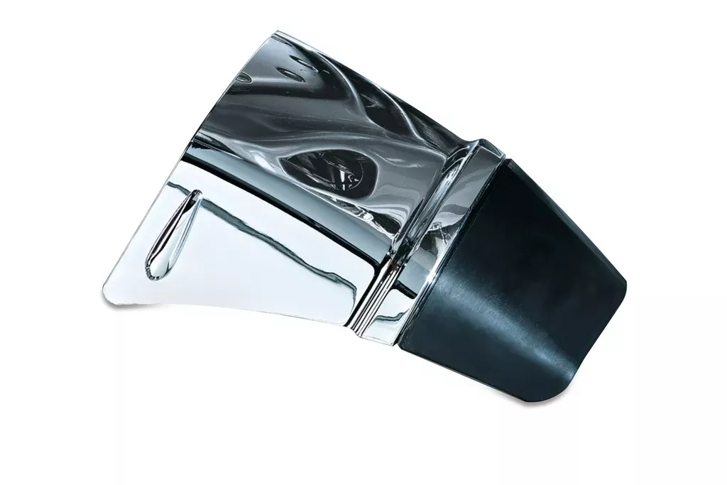 Kuryakyn 7352 – Front Fender Extension with Mud Flap for Honda Gold Wing -Chrome