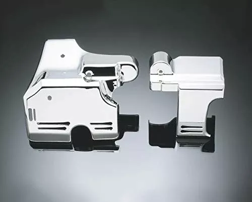 Kuryakyn 7710 Motorcycle Accent Accessory: Transmission Covers for 1997-2004 Honda Valkyrie Motorcycles, Chrome
