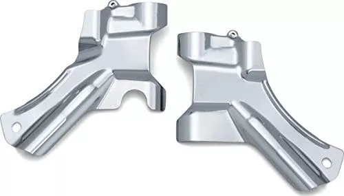 Kuryakyn 7833 Motorcycle Accent Accessory: Neck Cover for 2007-17 Harley-Davidson FL Softail Motorcycles, Chrome