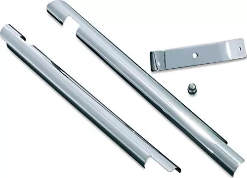 Kuryakyn 7853 Motorcycle Accent Accessory: Downtube Covers for 2000-06 Harley-Davidson Softail Motorcycles, Chrome