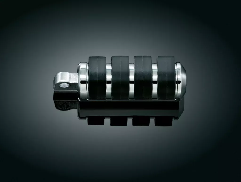 Kuryakyn 8002 – Large ISO-Pegs with Male Mount Adapters – Chrome