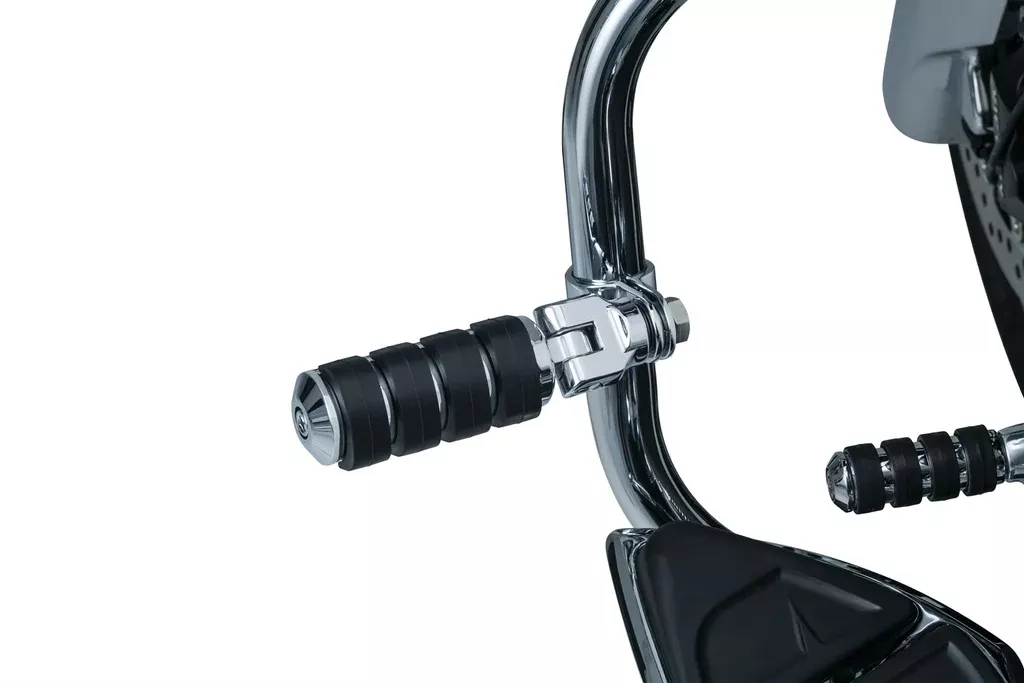 Kuryakyn 8033 - Large ISO Pegs with Mounts & 1-1 /4 Magnum Quick Clamps - Chrome