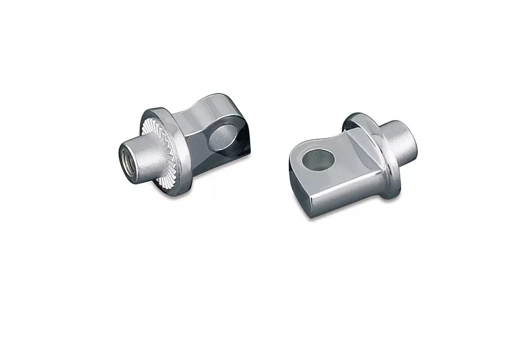 Kuryakyn 8881 – Splined Peg Adapters for Harley-Davidson – Chrome