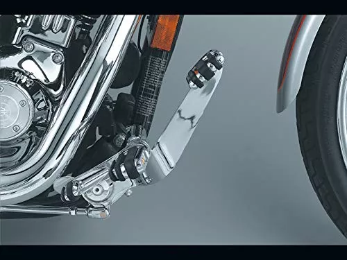 Kuryakyn 9063 Motorcycle Foot Controls: Standard Forward Control Kit for 1991-2017 Harley-Davidson Dyna Motorcycles, Chrome