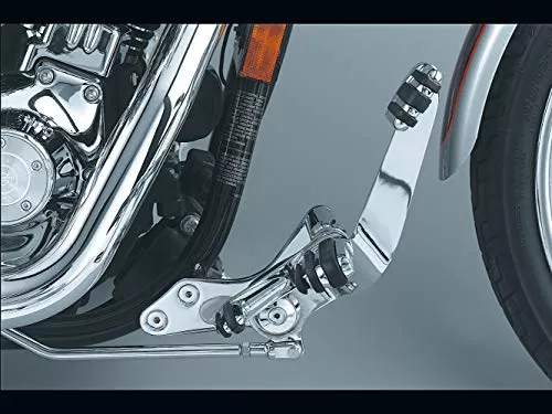 Kuryakyn 9064 Motorcycle Foot Controls: Extended Forward Control Kit for 1991-2017 Harley-Davidson Dyna Motorcycles, Chrome