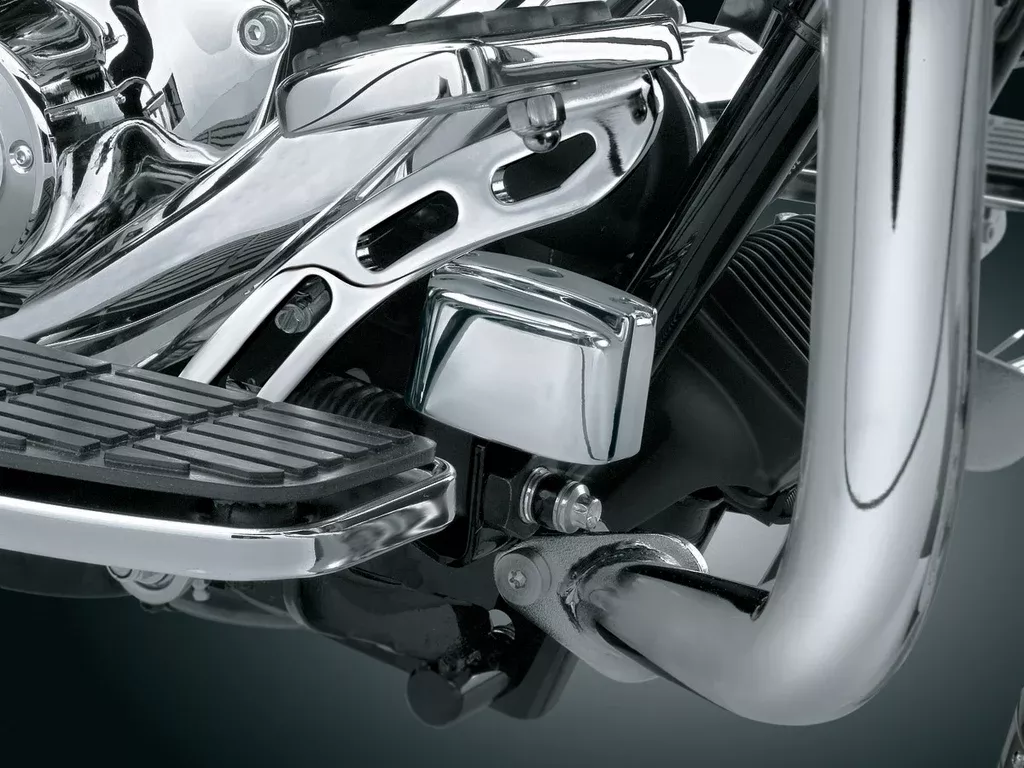 Kuryakyn 9128 - Rear Master Cylinder Cover - Chrome