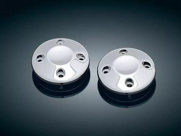 Kuryakyn Chrome End Caps (Pair)