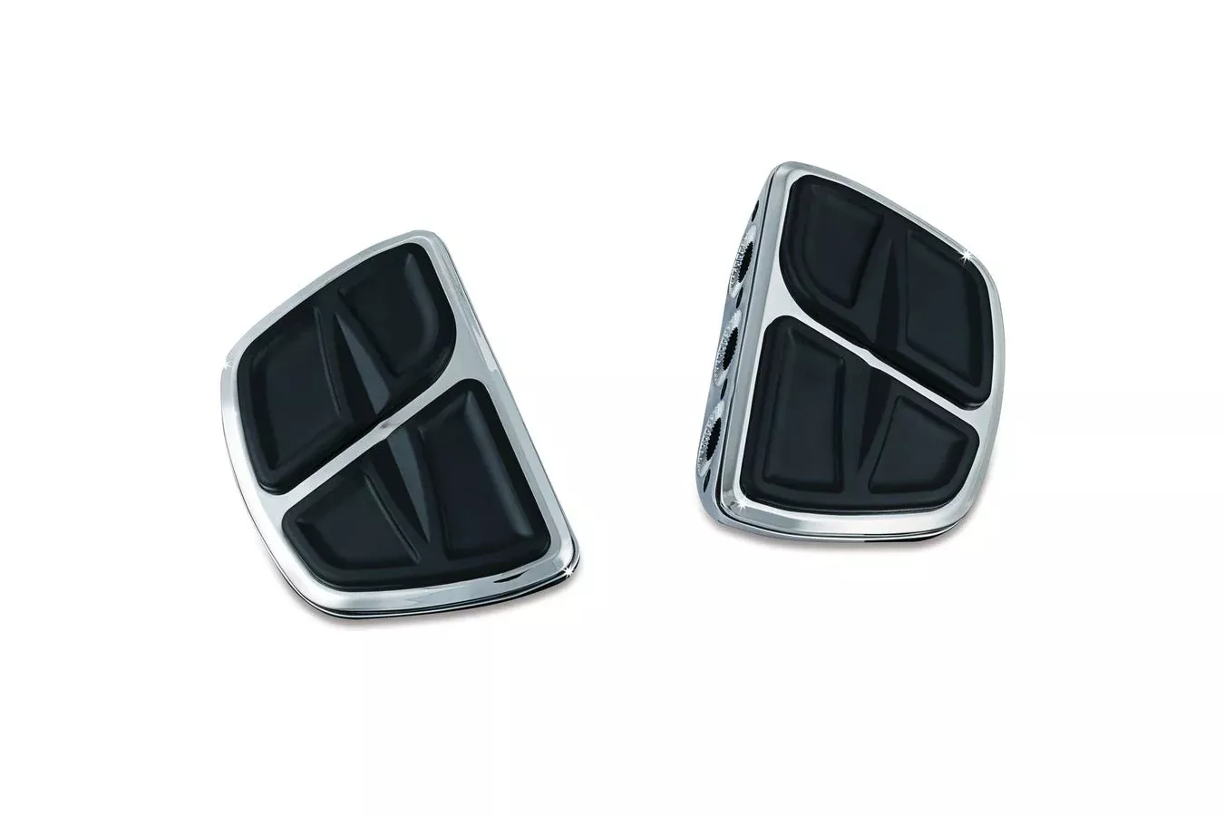 Kuryakyn Chrome Kinetic Mini Boards without Adapters Universal Fitment
