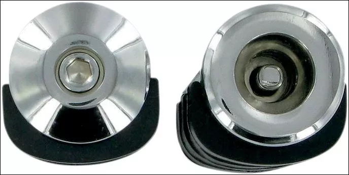 Kuryakyn Chrome Large ISO-Peg without Adapters Universal Fitment
