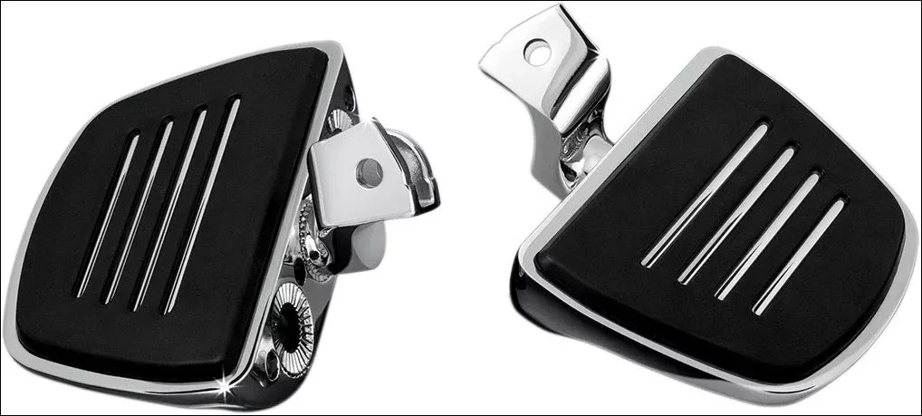 Kuryakyn Chrome Premium Mini Boards with Comfort Drop Mounts Honda Goldwing