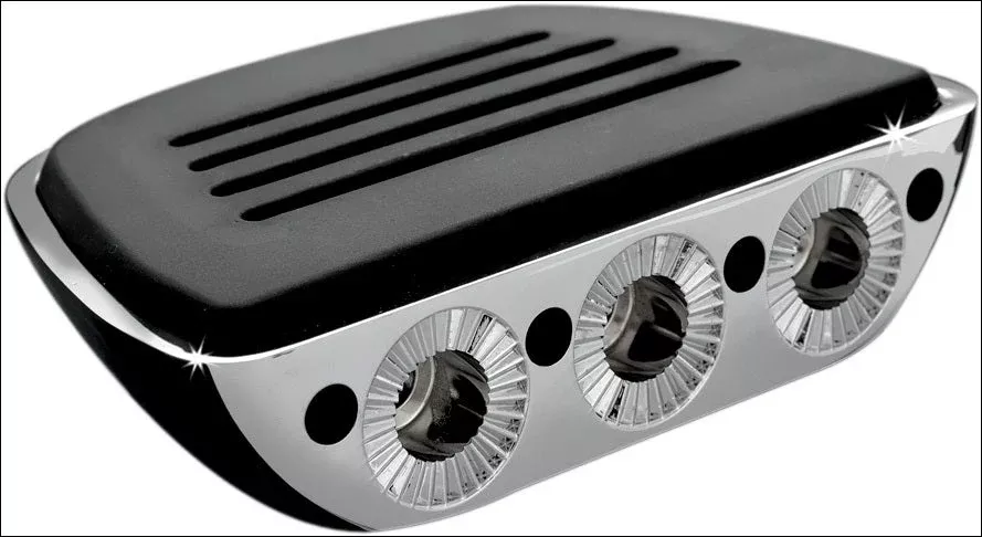 Kuryakyn Chrome Premium Mini Boards without Adapters Universal Fitment