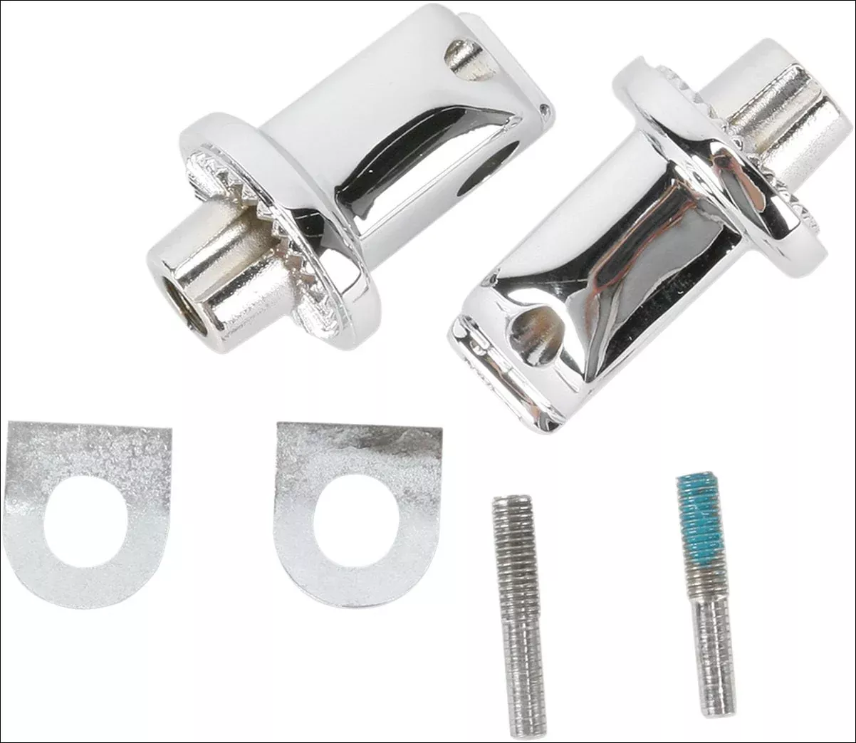 Kuryakyn Chrome Splined Adapter for Victory & Indian