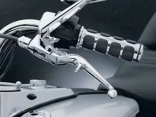 Kuryakyn Chrome Trigger Hand Levers for Harley Softail FL XL Dyna FXR