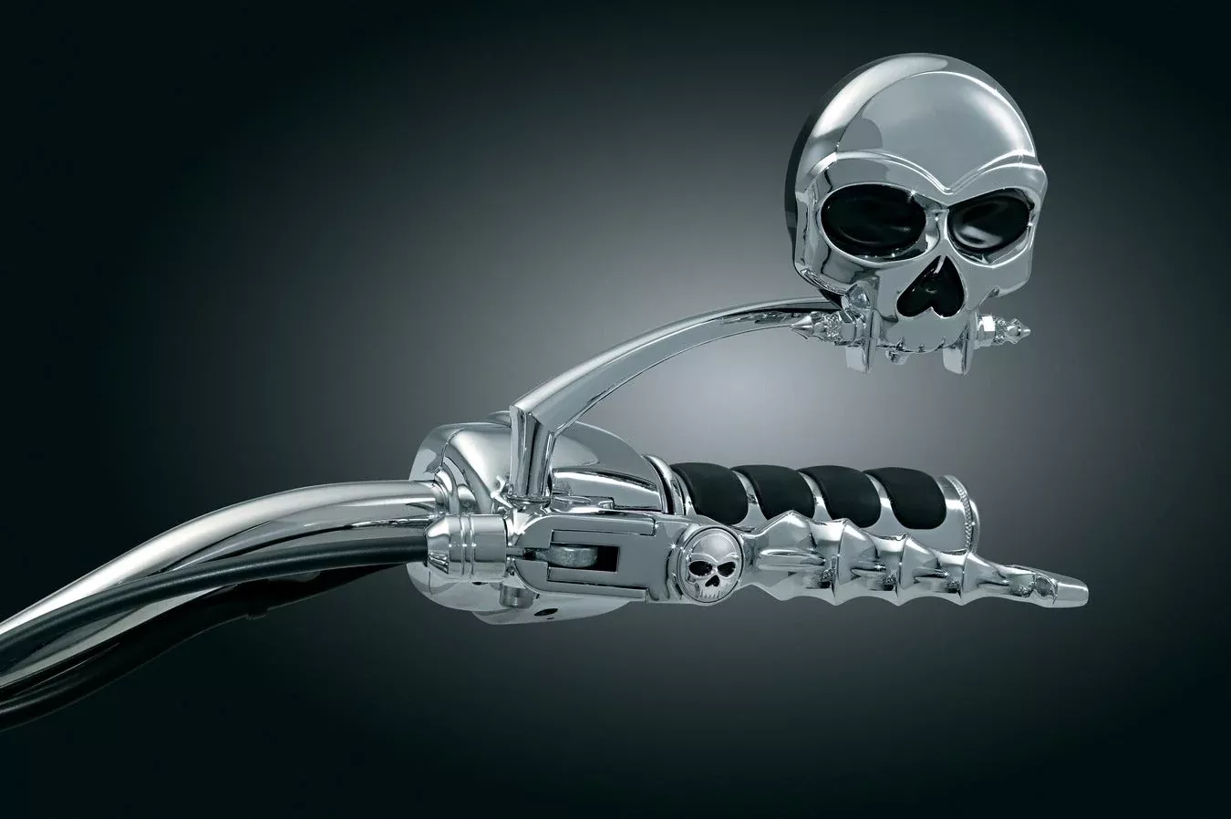 Kuryakyn Chrome Zombie Brake Clutch Levers Harley Models Cable Clutch 96-15