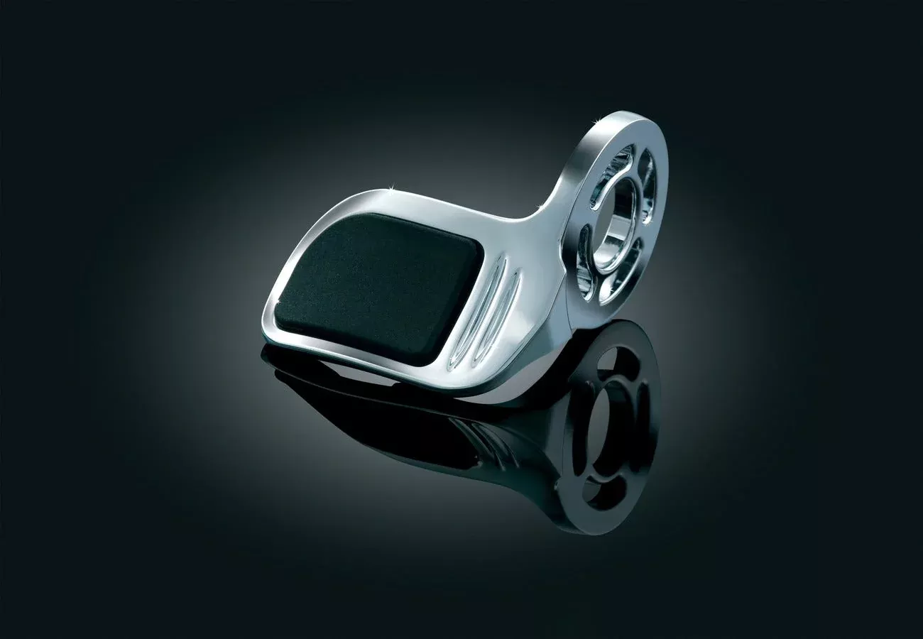 Kuryakyn Contoured Chrome ISO-Throttle Boss for Honda GL1800 w/ Heated Grips