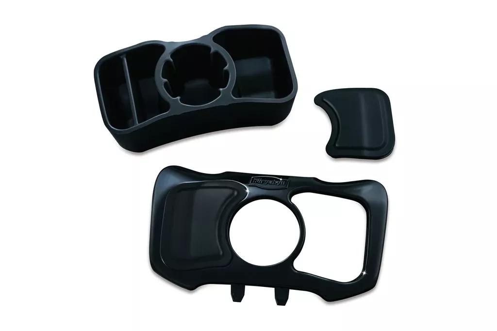 Kuryakyn Glove Box Cubby for 2012-17 Honda GL1800 Gold Wing – Gloss Black – 1668