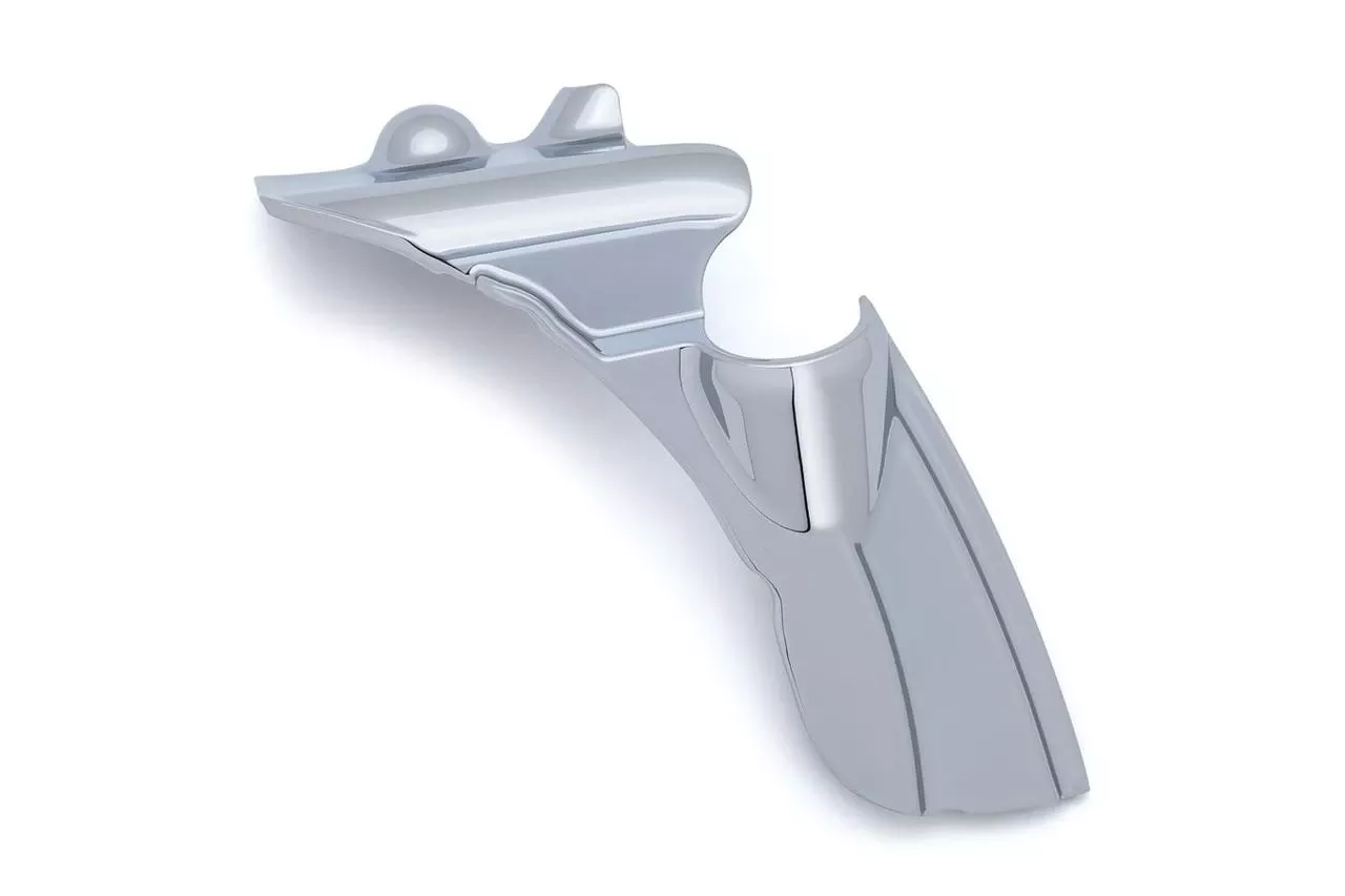 Kuryakyn Rear Oil Panel Accent for '19-25 Indian Models - Chrome