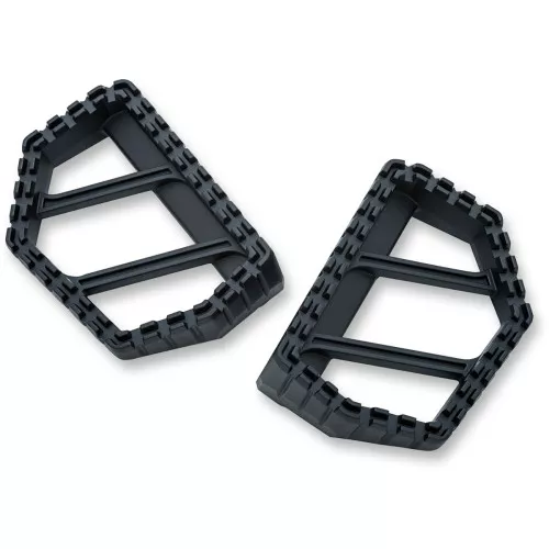 Kuryakyn Riot Mini Floorboards - Satin Black