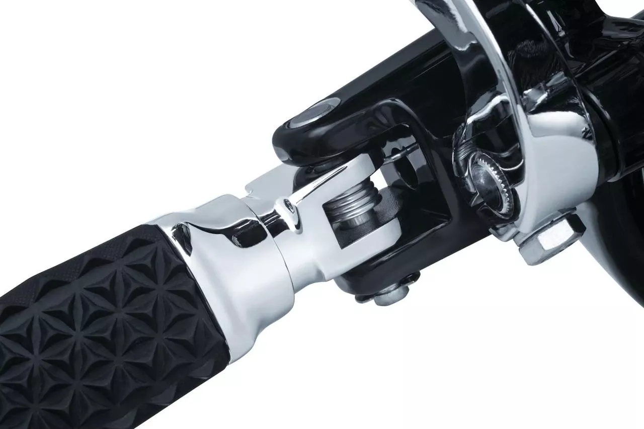 Kuryakyn Splined Driver Adapters for '18-Up Harley Davidson Softail Models (Choose Chrome or Black)