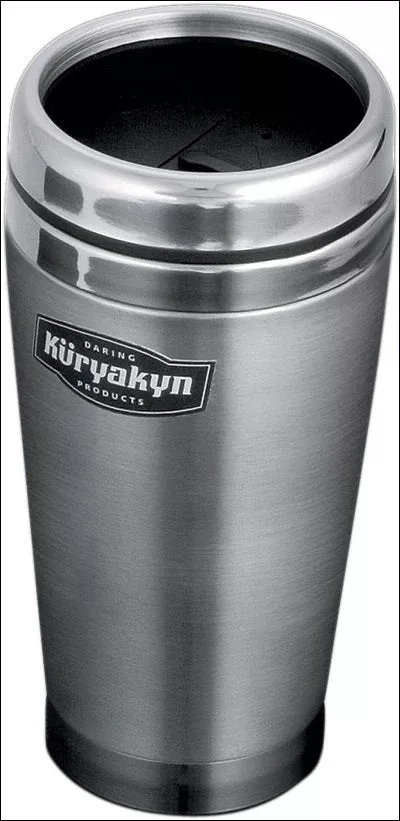 Kuryakyn Stainless Steel Travel Mug Replacement for Drink Holders