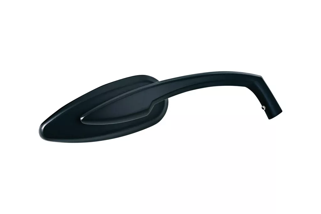 Kuryakyn Teardrop Mirrors for Harley Models – Satin Black – 1708