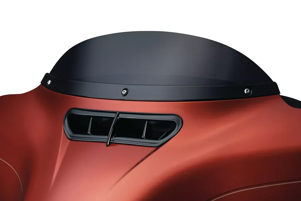 Kuryakyn Windshield Trim – Black Smooth