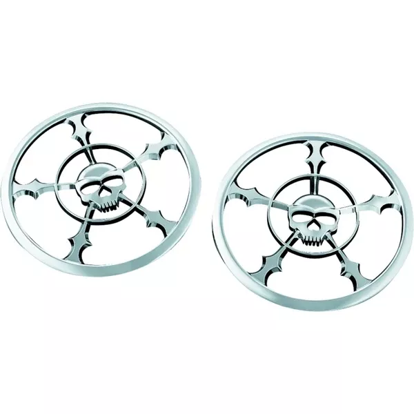 Kuryakyn Zombie Speaker Grill For Harley-Davidson