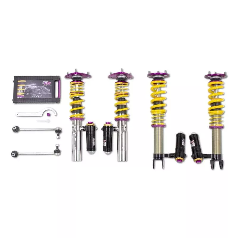 KW Clubsport Coilover Kit 3-Way fits 2006-2013 Porsche 911