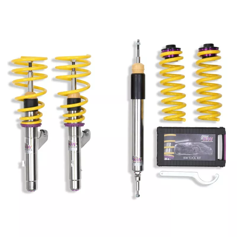 KW Coilover Kit V3 fits 2006 BMW 325i / 2007-2013 BMW 328i / 2006 BMW 330i / 2009-2011 BMW 335d / 2007-2013 BMW 335i / 2011-2013 BMW 335is