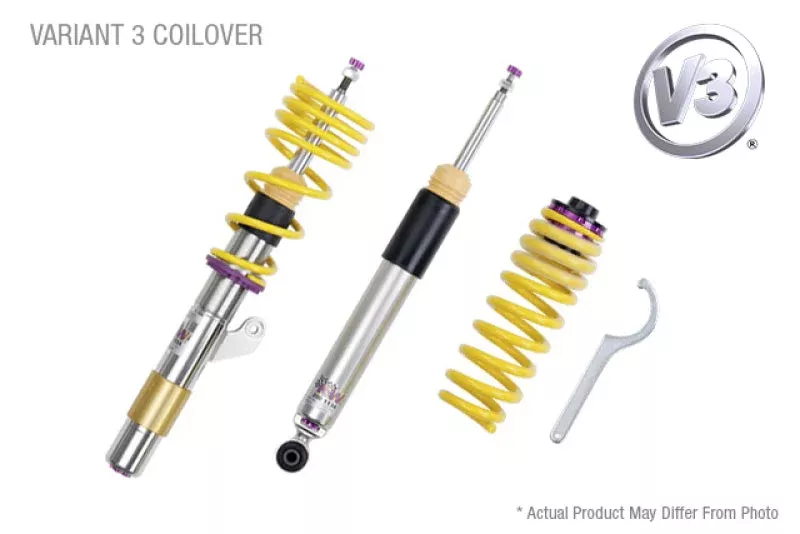 KW Coilover Kit V3 without EDC (excluding M3) fits 2019-2024 BMW 330i / 2020-2025 BMW M340i / 2021-2025 BMW 430i / 2022-2024 BMW 230i / 2022-2026 BMW M440i / 2023-2025 BMW M240i