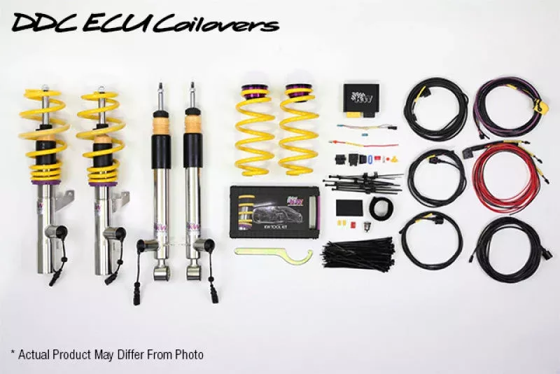 KW DDC ECU Coilover Kit fits 2015-2020 Audi A3 Quattro, S3