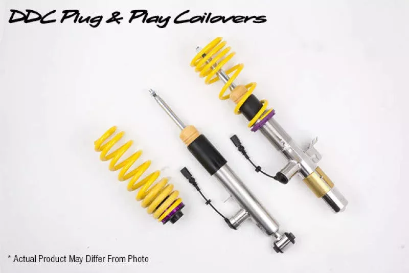 KW With Electronic Dampers DDC Plug And Play Coilover Kit fits 2008-2011 Mercedes-Benz C300 Luxury / 2012-2015 Mercedes-Benz C350 / 2008-2014 Mercedes-Benz C350 Sport