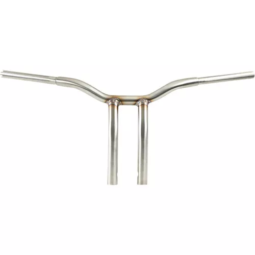 LA Choppers 1-1/4" Pullback Kage Fighter 12" T-Bar Handlebars - Stainless Steel