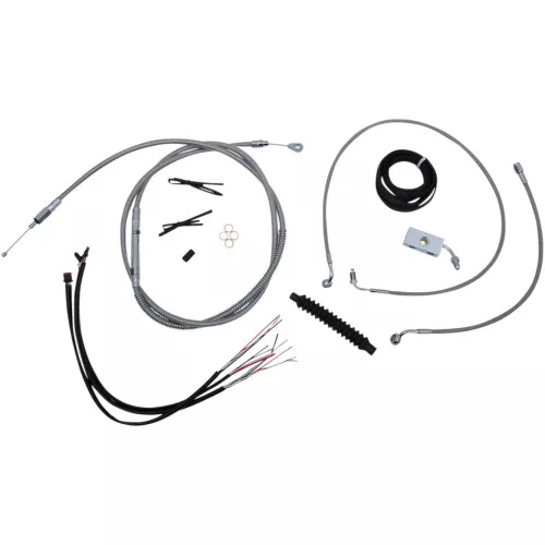 LA Choppers Cable Kit w/ Wiring for 2018-2021 Harley Softail w/ ABS