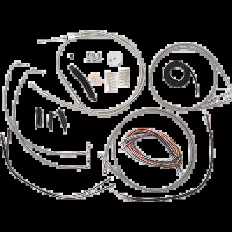 LA CHOPPERS HANDLEBAR CABLE INSTALL KITS HARLEY BAGGERS