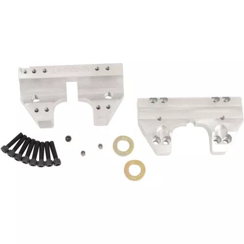 LA Choppers Handlebar Clamp Set for 1.25" Bars on 2014-2022 Harley Road King FLHR