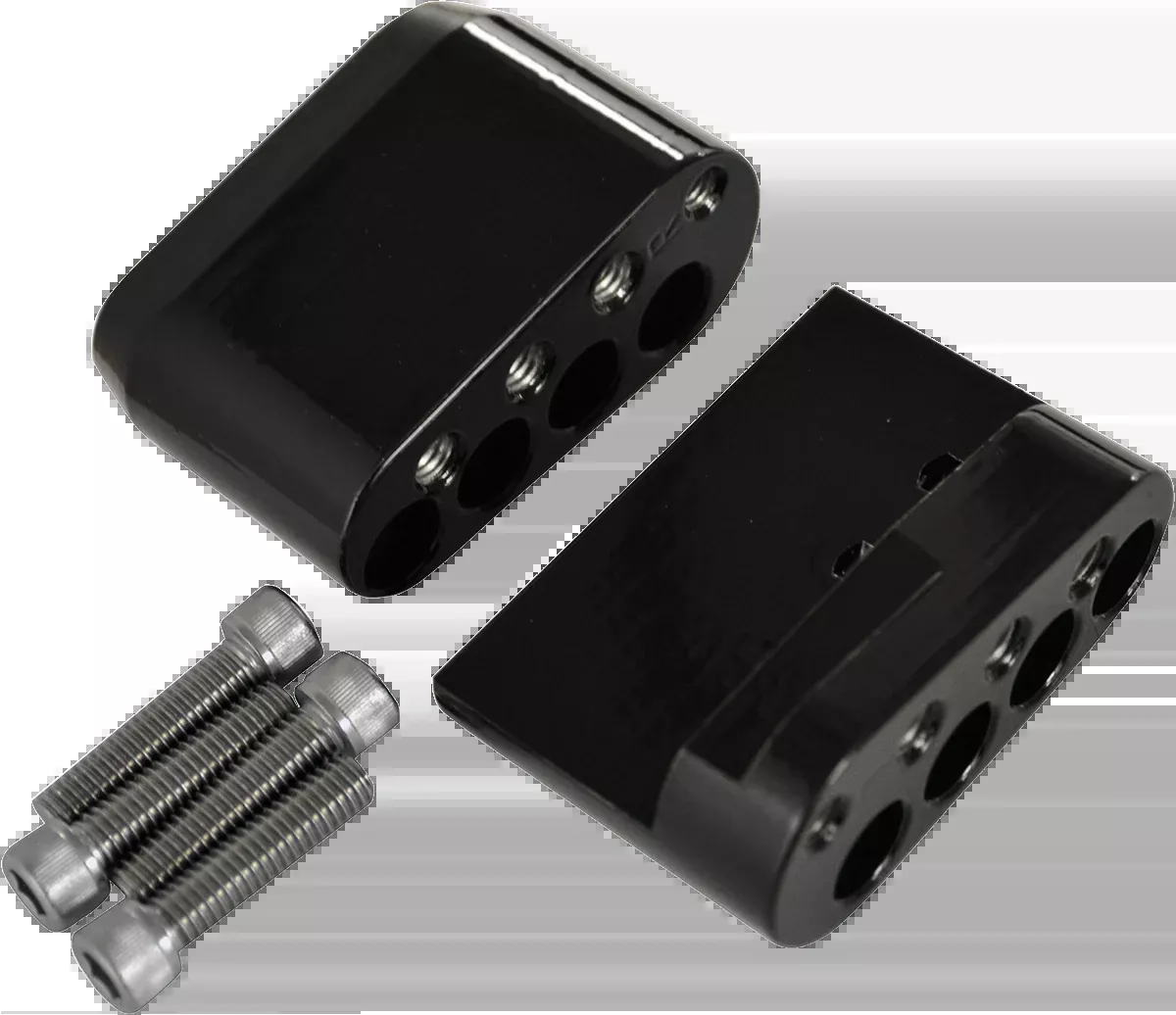 La Choppers Pair Passenger Floorboard Comfort Kit fits 2010-2022 Harley Touring