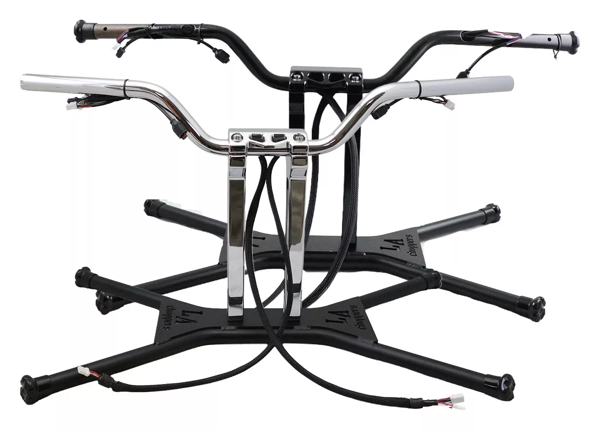 LA Choppers Prewired Performance Handlebar & Riser Combo For Harley Touring / Softail 2023-2026