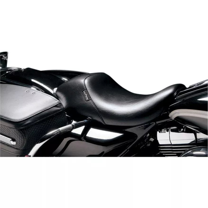 Le Pera Bare Bones Smooth Up Front Solo Seat for Harley Road King 02-07