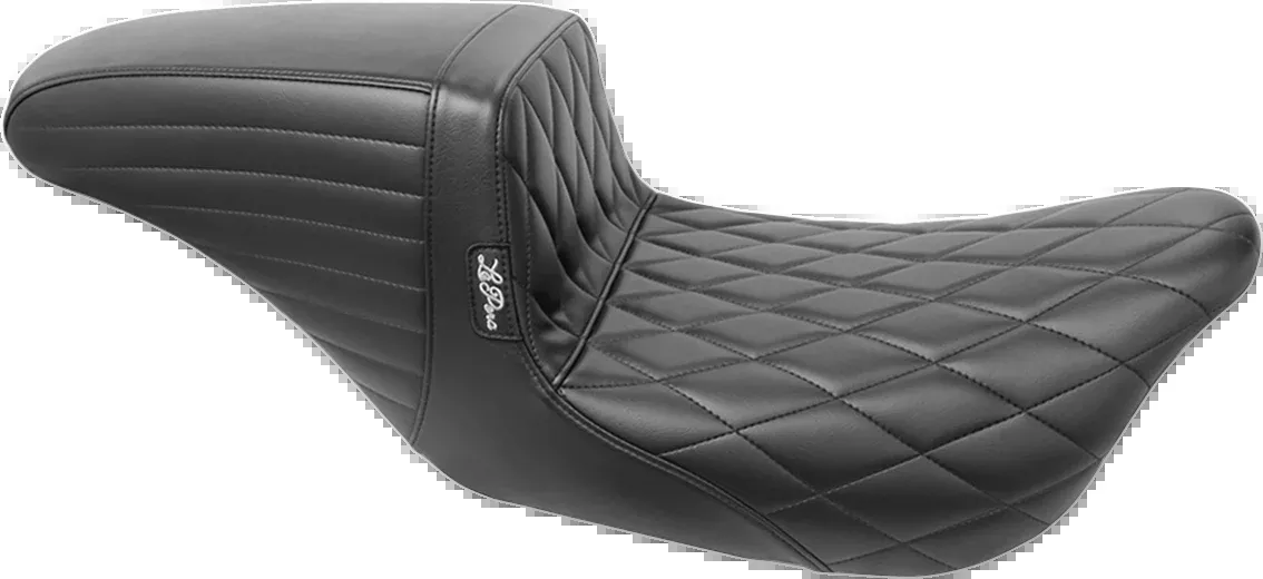 LE PERA Kickflip Seat - Diamond - Black - FL '08-'23 - LK-597DM
