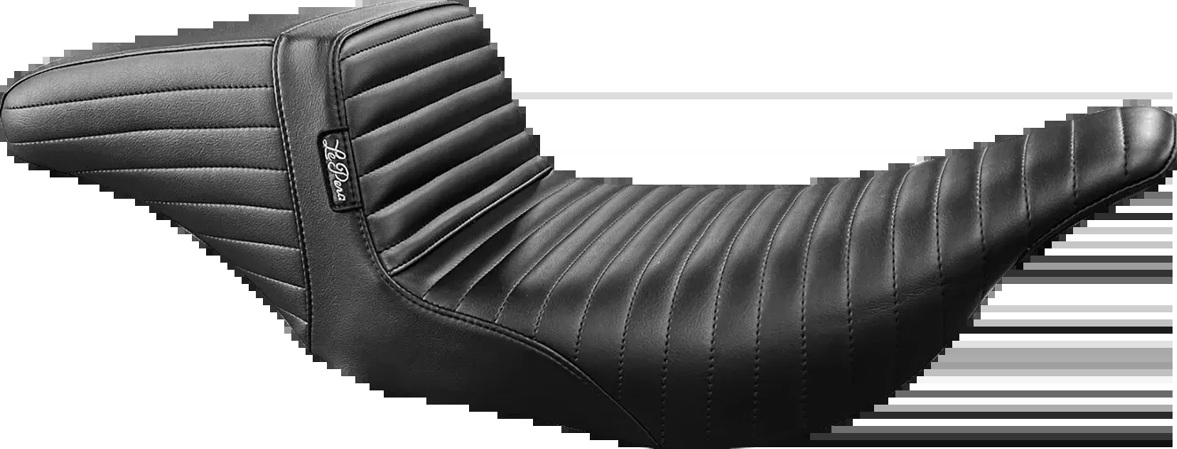 LE PERA Kickflip Seat – Pleated – Black – FL ’97-’07 – LH-597PT
