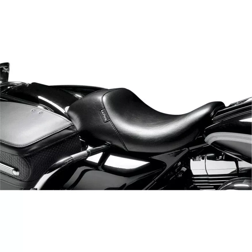 Le Pera LKU-005 Bare Bones Smooth Up Front Solo Seat Harley FLH/T 08-23