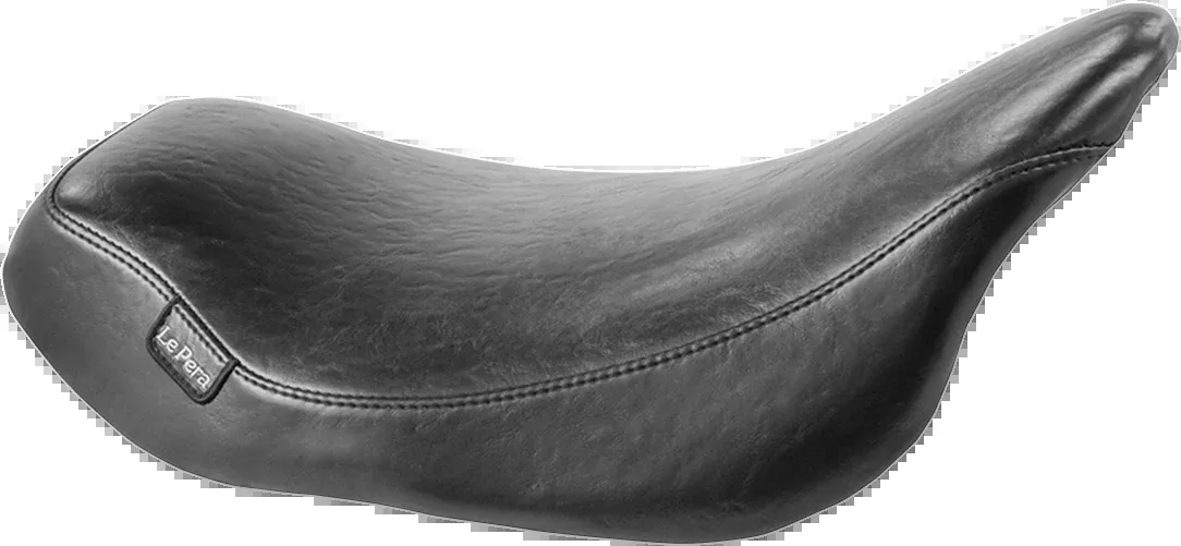 LE PERA Streaker Solo Seat - Smooth - Black - FL '08-'23 - LK-357