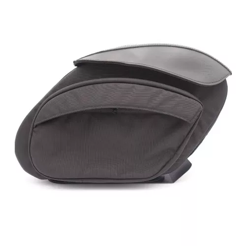 Leather Pros Retro Series V4 Saddlebags for Harley FXR