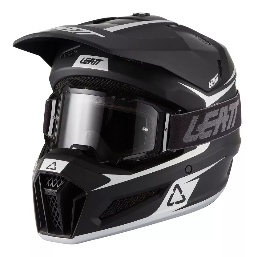 Leatt Moto 3.5 V27 Helmet w/ Vizion 3.5 Goggles