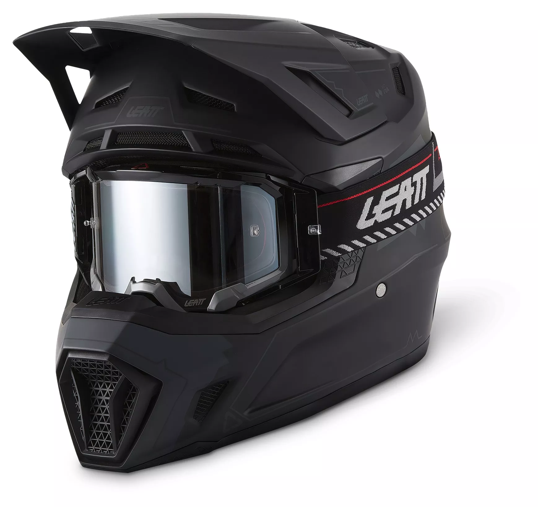 Leatt Moto 7.5 V27 Helmet w/ Velocity 4.5 Goggles