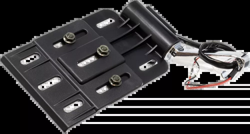 LECTRIC FOLDING SIDE MOUNT PLATE/LIGHT ASSEMBLY UNIVERSAL