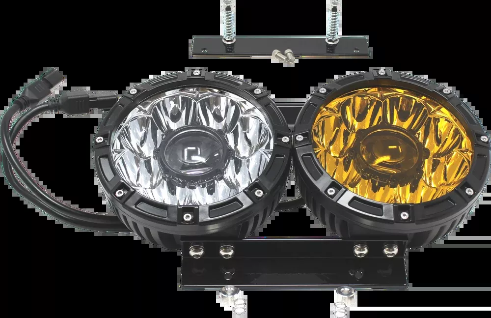 LECTRIC LIGHTING CO DB7 LED HEADLIGHT KIT HARLEY DAVIDSON ROADGLIDES 15-23