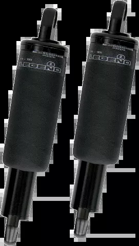 Legend Black Air Ride Adjustable Shocks fits 2007-2017 Harley V-Rod VRSCX VRSCA